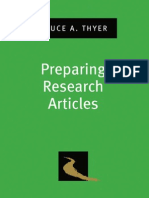 Preparing Research Articles