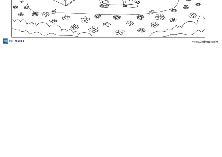 Sandbox With Kids Playground Coloring Pages | PDF