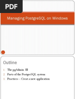 pgAdmin Cheat Sheet and Dark Mode Guide | PDF | Postgre Sql | Databases