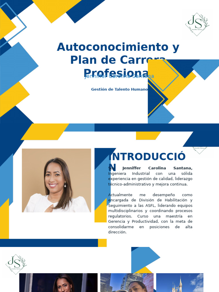 Blue Yellow Modern Geometric Business Proposal Presentation | PDF ...