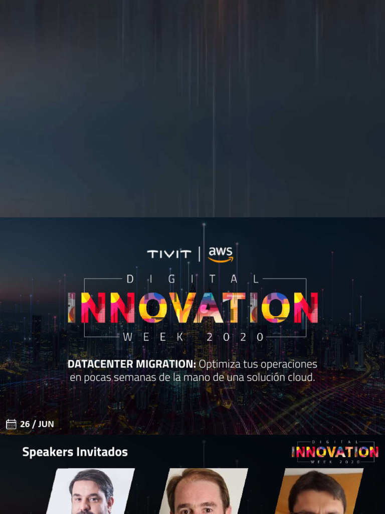 Digital Week Innovation - TIVIT & AWS | PDF | Computación en la nube ...