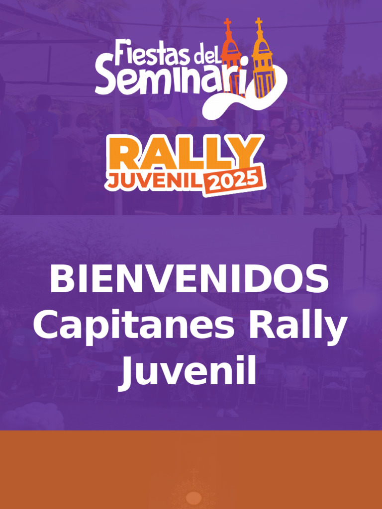 (03-18) Reunion Capitanes Rally Juvenil | PDF