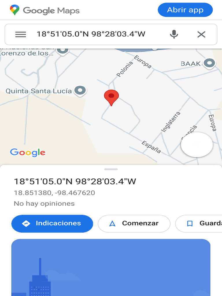 18°51'05.0N 98°28'03.4W - Explorar en Google Maps | PDF