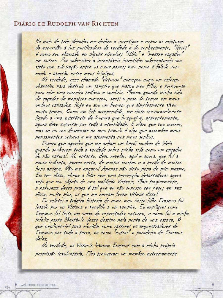 Diario de Van Ritchen | PDF