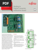 C64 - Fujitsu Analog to Digital Converter evaluation board LUKE-DK