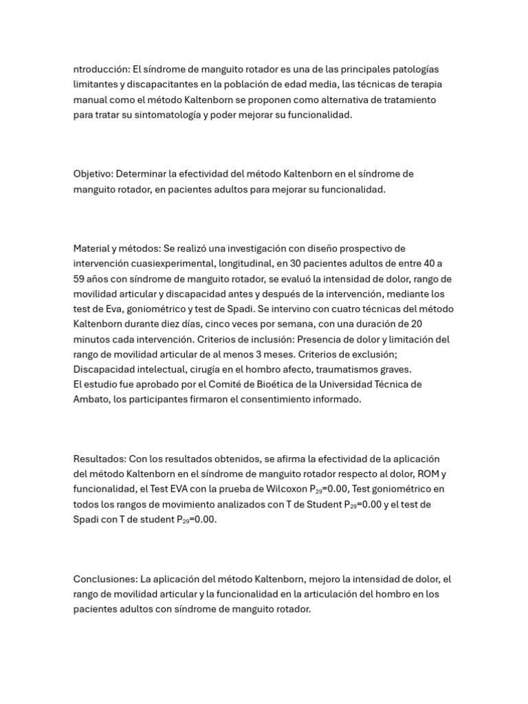 Kaltenborn | PDF