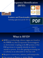 Radio Frequency Identification (RFID) : Features and Functionality of RFID