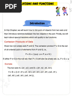 Class 11 Maths: Relations & Functions Notes | PDF | Function ...