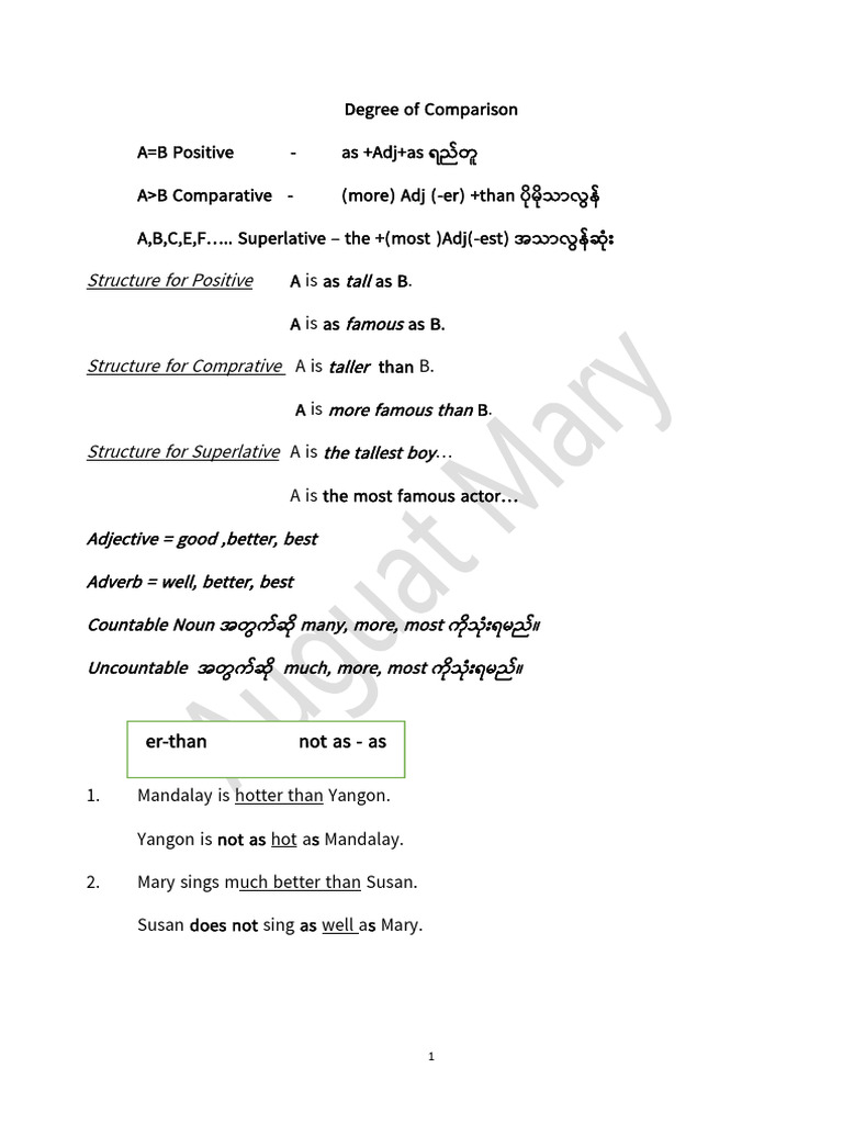 1st Priority English Frame 2 | PDF | Adjective | English Language