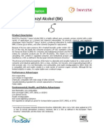 FlexiSolv Benzyl Alcohol Technical Data Sheet
