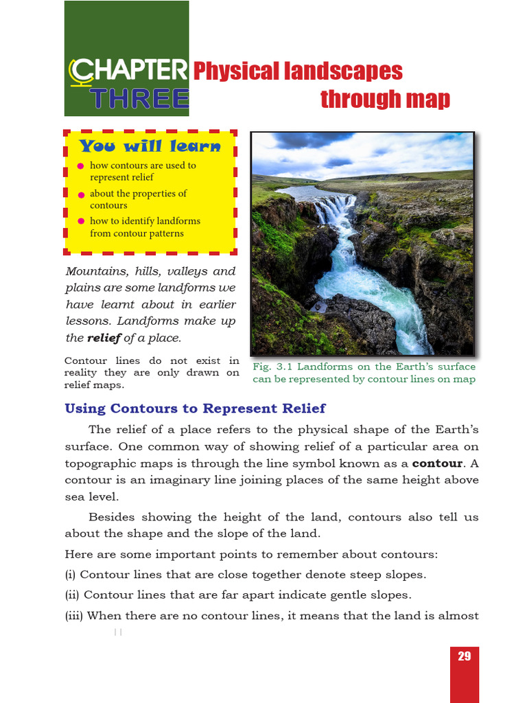 Understanding Contour Lines in Geography | PDF | Contour Line | Mountains
