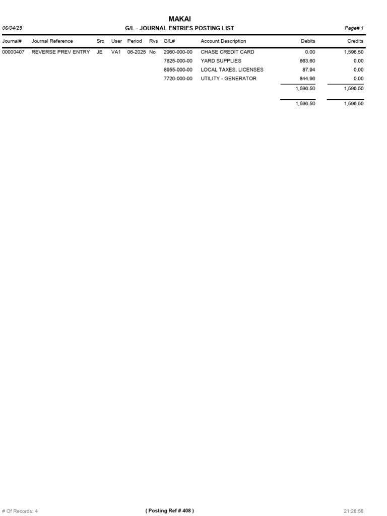 CC Reclass Reverse Rev | PDF