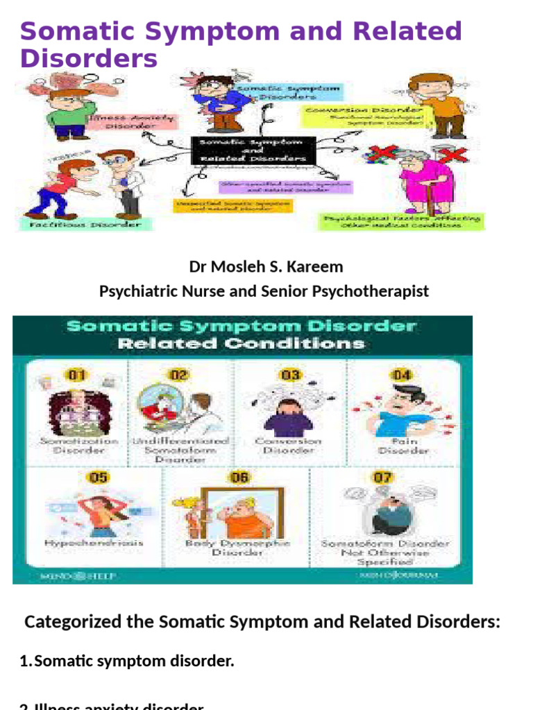 Overview of Somatic Disorders | PDF | Mental Disorder | Anxiety