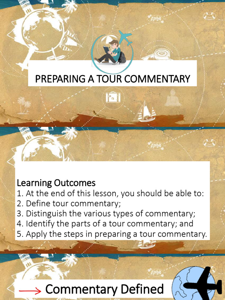 WEEK 2 Powerpoint Preparing Tour Commentary | PDF | Communication ...