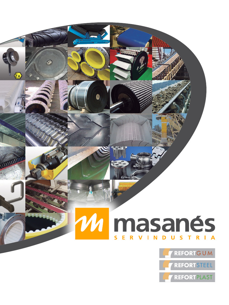 Bandas Transportadoras Masanes Jerez | PDF | Acero | Revestimiento