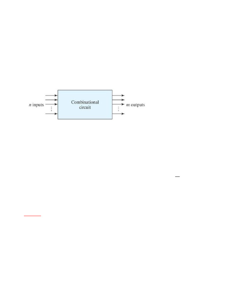 Combinational Logic Circuit Design Guide | PDF | Logic Gate | Computer ...