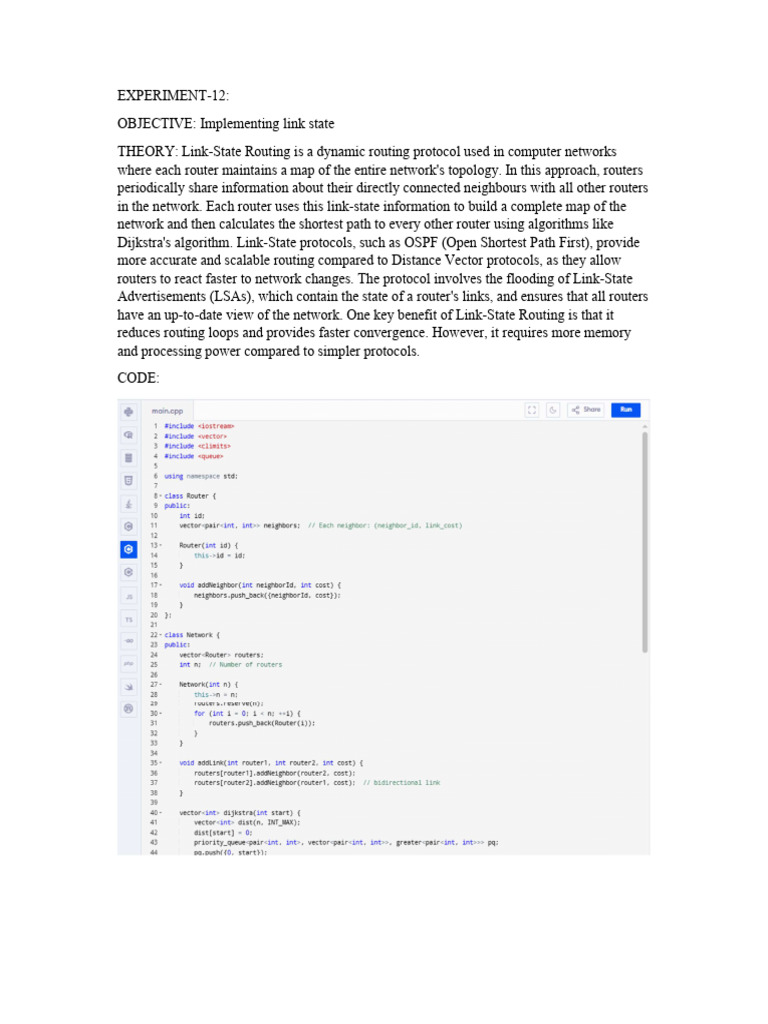 CN Lab 12 | PDF