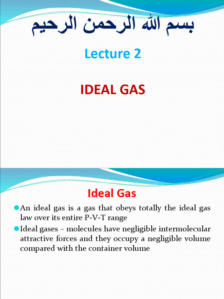Understanding Ideal Gas Behavior | PDF | Gases | Chemistry