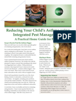 Reducing Your Child's Asthma Using Integrated Pest Management