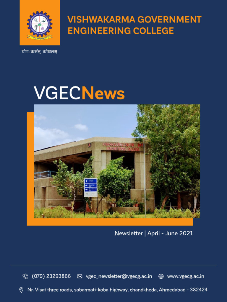 VGEC Newsletter April June 2021 | PDF | Startup Company | Small ...