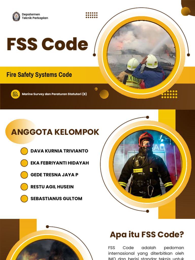 Panduan FSS Code untuk Keselamatan Kapal | PDF