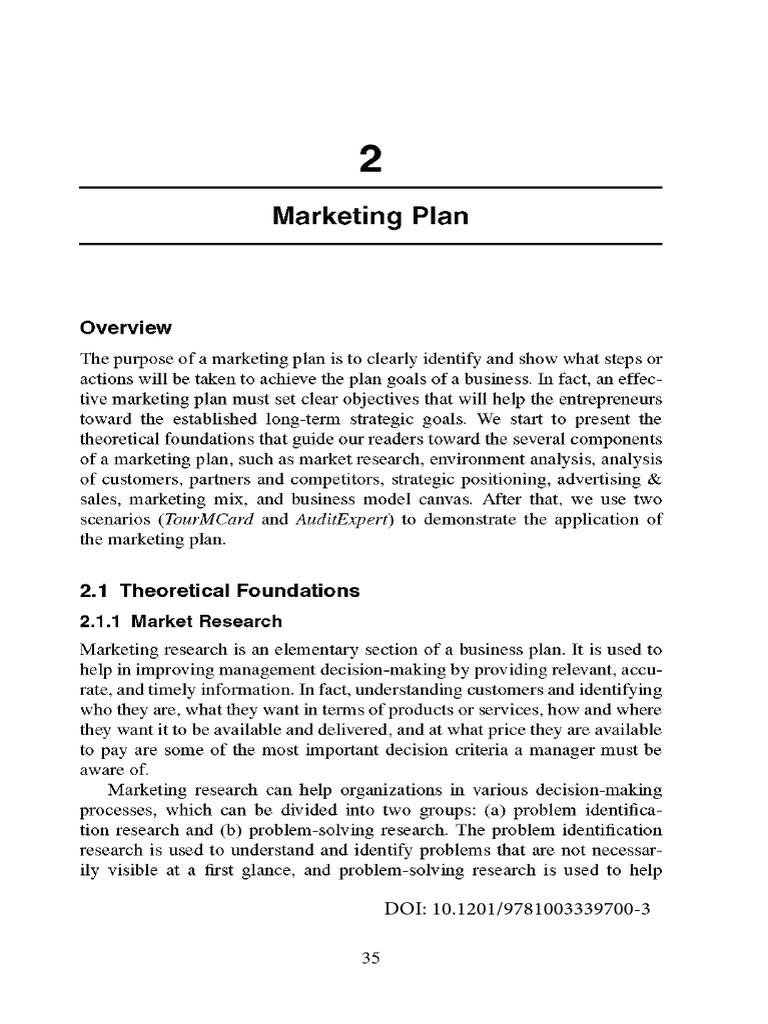 Marketing Plan Essentials and Strategies | PDF | Survey Methodology ...