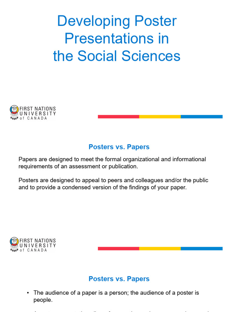 Creating Effective Social Science Posters | PDF | Page Layout | Typefaces