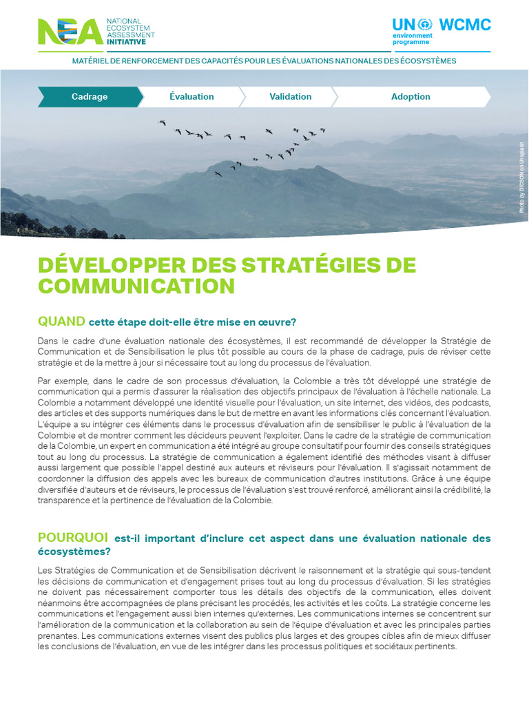 Stratégies de Communication pour Évaluations | PDF | la communication ...