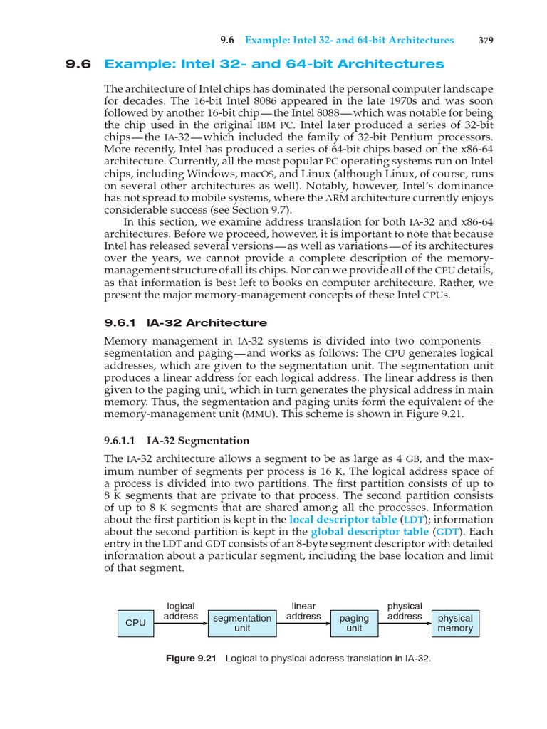 Intel 32/64-bit Architecture Overview | PDF | 64 Bit Computing ...
