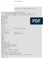 A.13. VM13 Input Listing