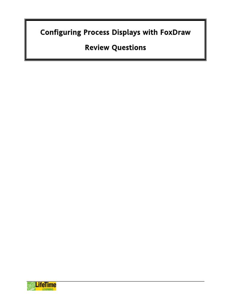 FoxDraw Process Display Configuration Guide | PDF | Computer ...