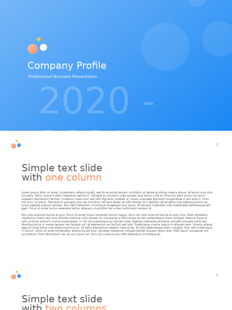 Company Profile PP | PDF