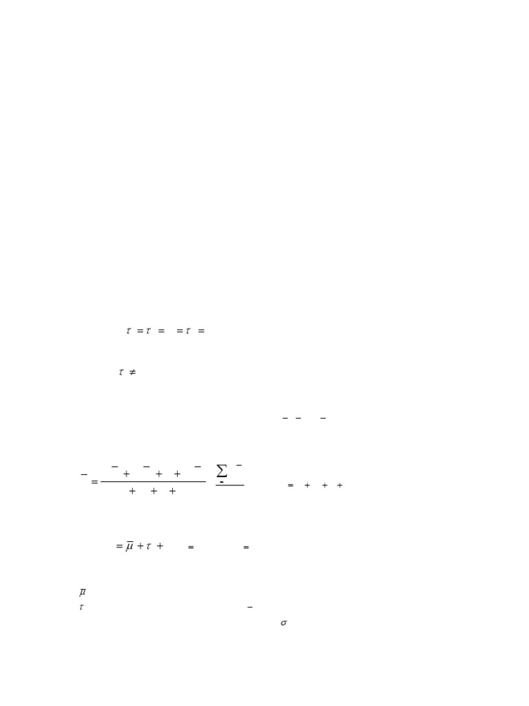 Sst414 Lesson 6 | PDF | Errors And Residuals | Analysis Of Variance