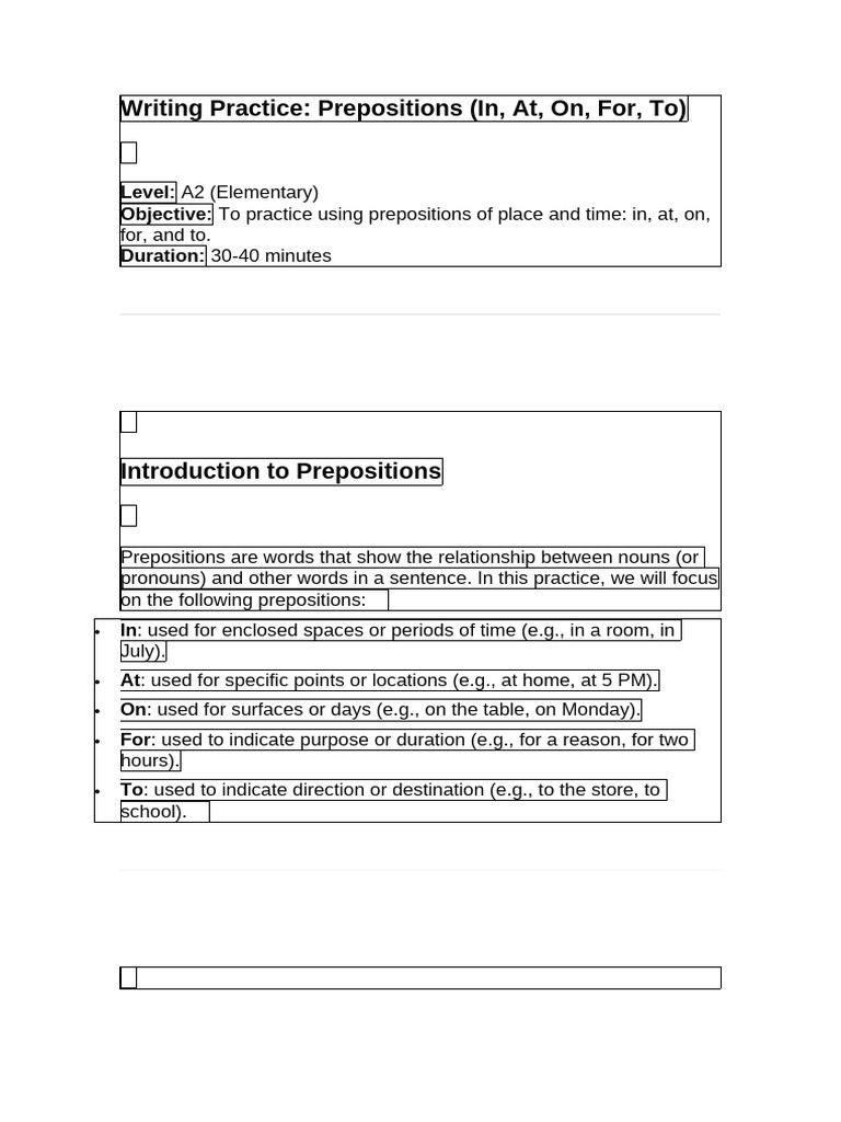 Writing Practice | PDF