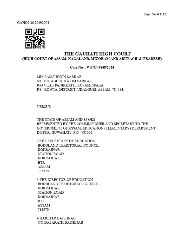 Pincode Information for Assam Locations | PDF