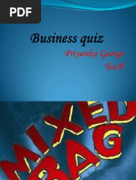 Business Quiz