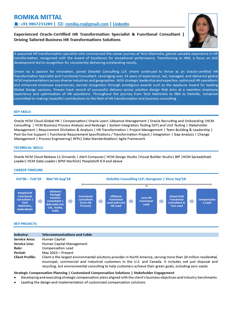 Oracle HCM Transformation Expertise | PDF | Human Resource Management ...