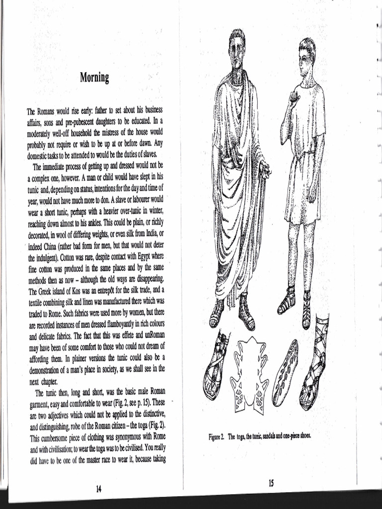 Daily Life in Ancient Roman Households | PDF | Clothing
