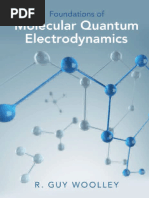 【Henry Leutwyler】DOCUMENT Molecular Quantum Electrodynamics Guide | PDF | Chemistry