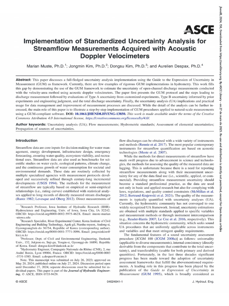 Implementation Standardized Uncertainty | PDF