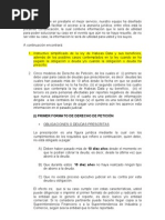 MODELO Derecho de Peticion