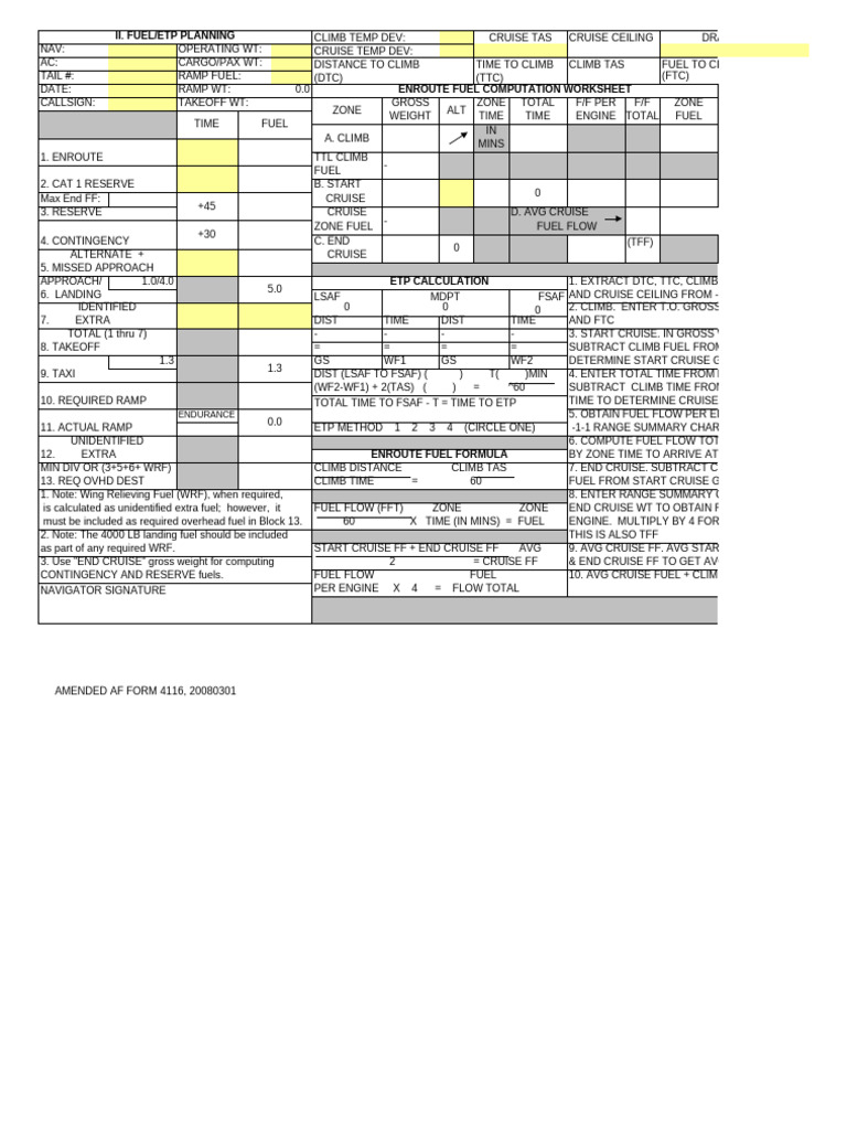 Fuel Planning and Climb Computation Guide | PDF | Transport | Aerospace ...