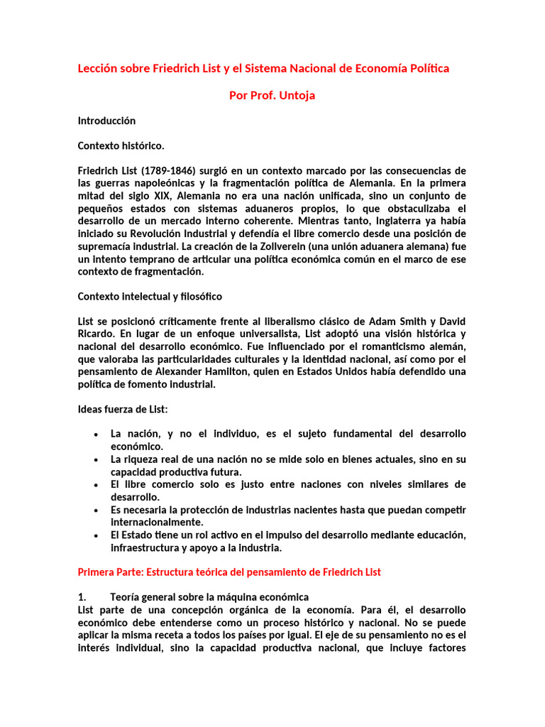 F List | PDF | Proteccionismo | Nación