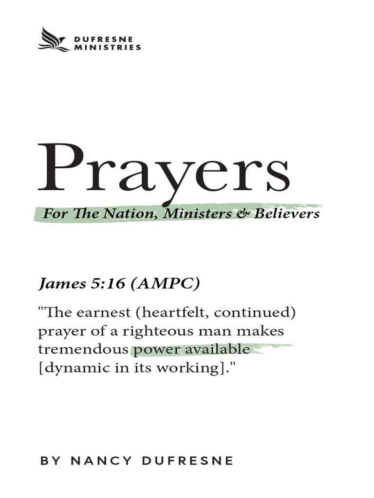 Effective Prayer Strategies by Nancy Dufresne | PDF | Prayer | Glory ...