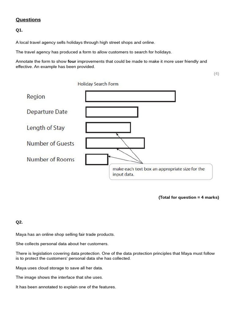 Annotation Questions (1) Answers | PDF | Login | Computing