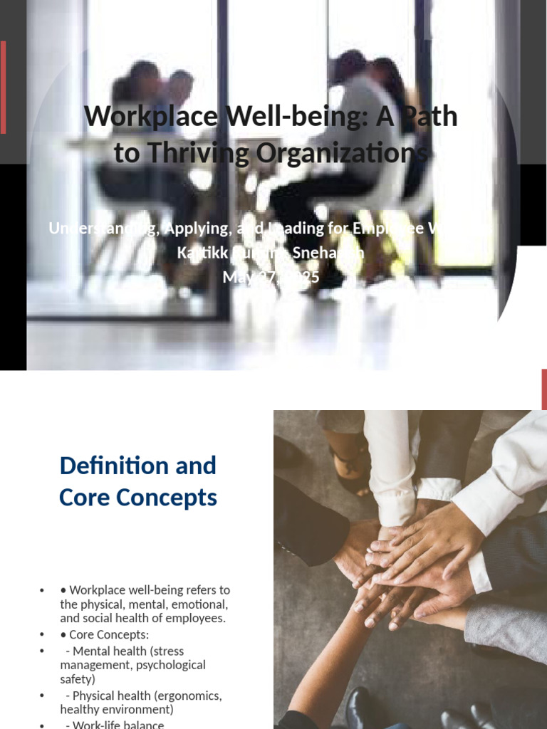 Enhancing Workplace Well-being Strategies | PDF | Well Being | Social ...