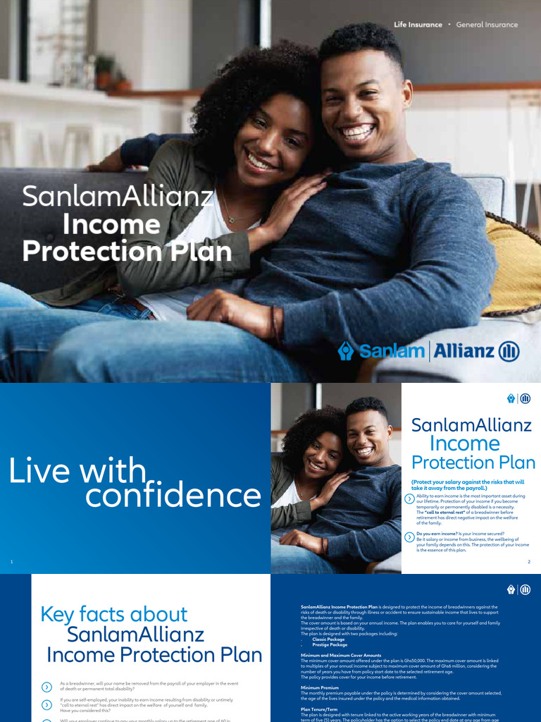 SanlamAllianz Income Protection Plan | PDF | Insurance | Retirement