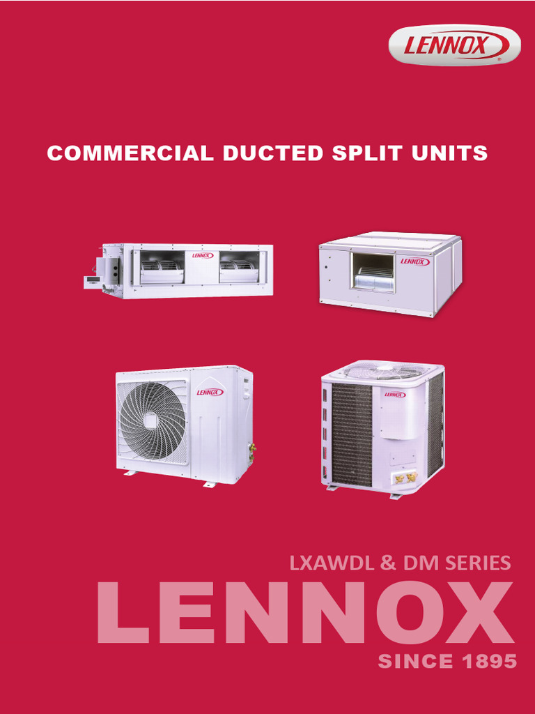 Commercial Ducted Split Units | PDF | Power Supply | Mechanical Engineering