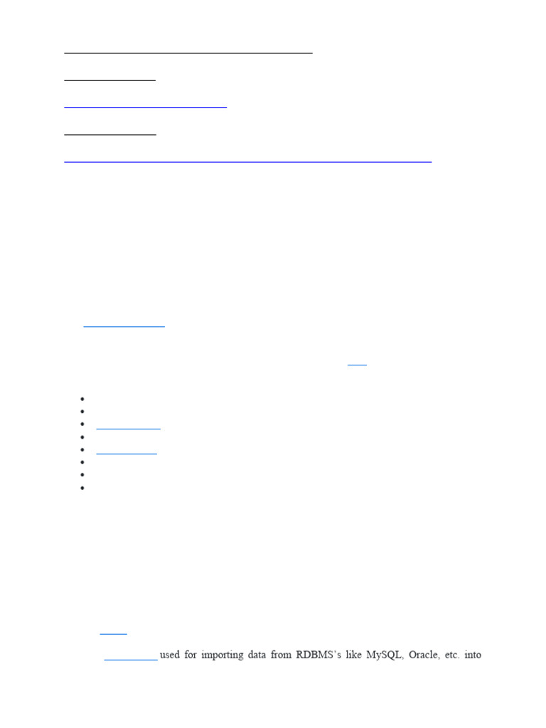 Sqoop and Flume in Hadoop ETL | PDF | Apache Hadoop | Databases