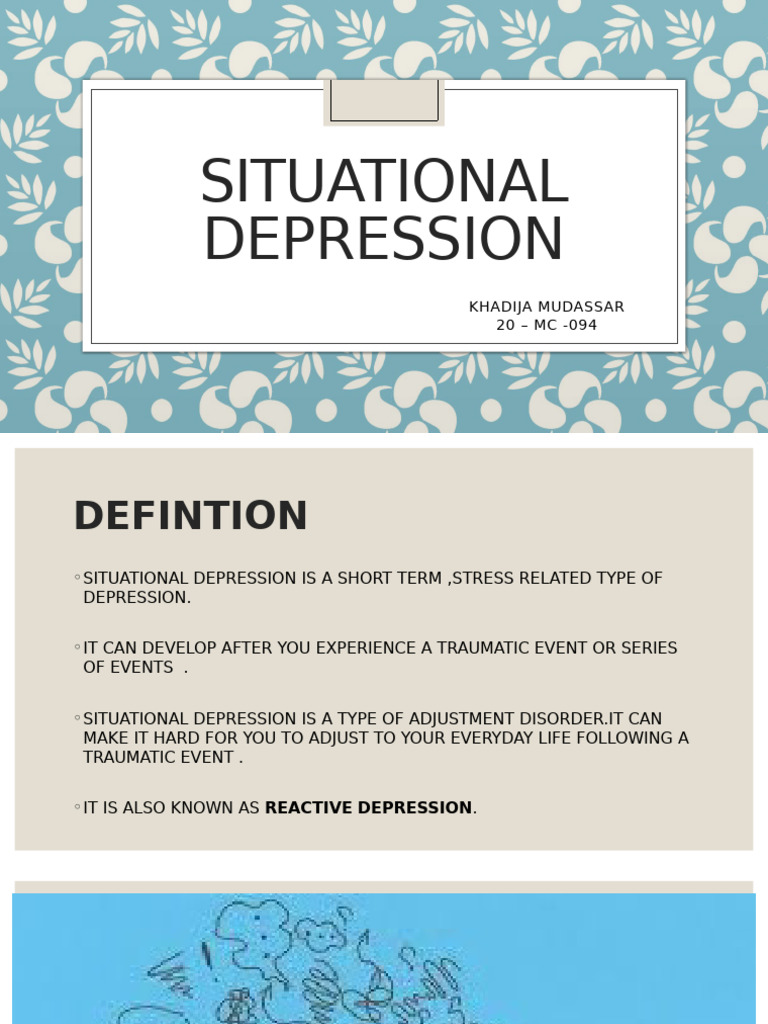 Situational Depression | PDF